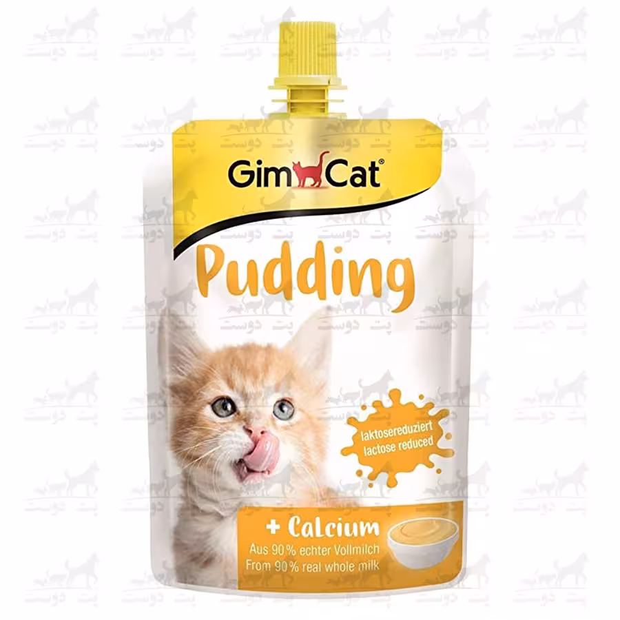 پودینگ تقویتی گربه جیم کت Pudding وزن 150 گرم