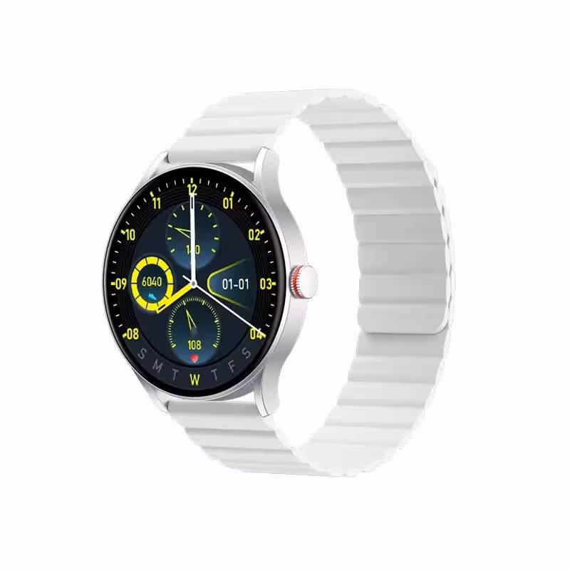 ساعت هوشمند ایمیکی مدل MOH SPORT T1 SMART HOME دارای قابلیت های قابلیت مکالمه از طریق بلوتوث، پشتیبانی از زبان فارسی در منو و سیستم‌عامل بند سیلیکون | کالا مکس