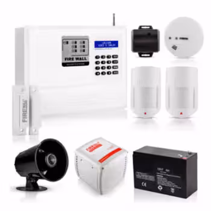 پک دزدگیر فایروالF7 با چشمی با سیم