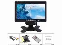 نمایشگر 7 اینچ دارای ورودی VGA AV HDMI به همراه کنترل