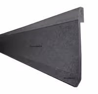 قرنیز 13 سانت روی سنگی | رنگ بتنی تیره | شاخه 3 متری