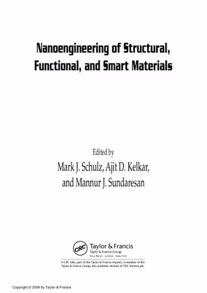 خرید و دانلود نسخه کامل کتاب Nanoengineering of Structural, Functional and Smart Materials