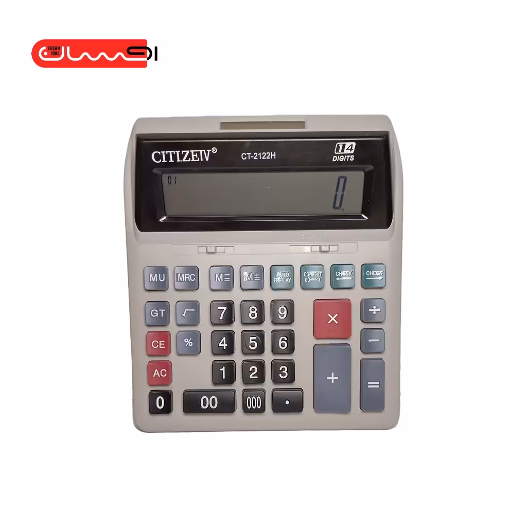 ماشین حساب CT – 2122H طرح CITIZEN