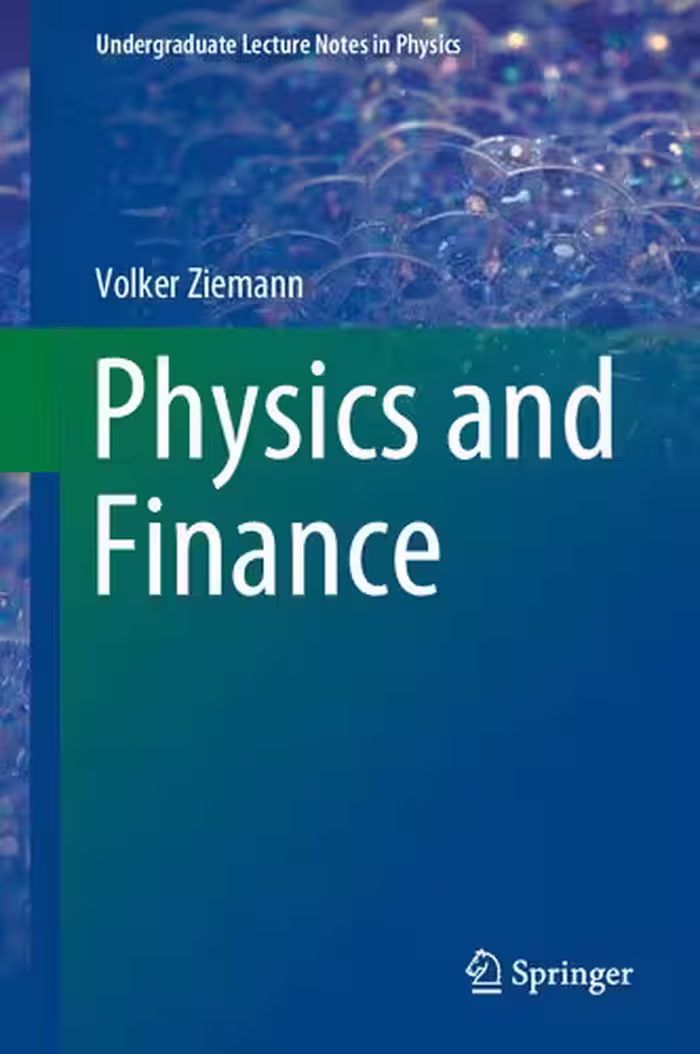 خرید و دانلود نسخه کامل کتاب Physics and Finance