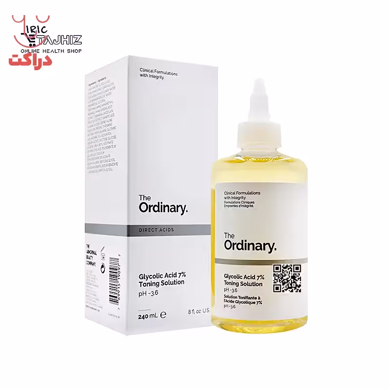تونر گلیکولیک اسید 7% اوردینری