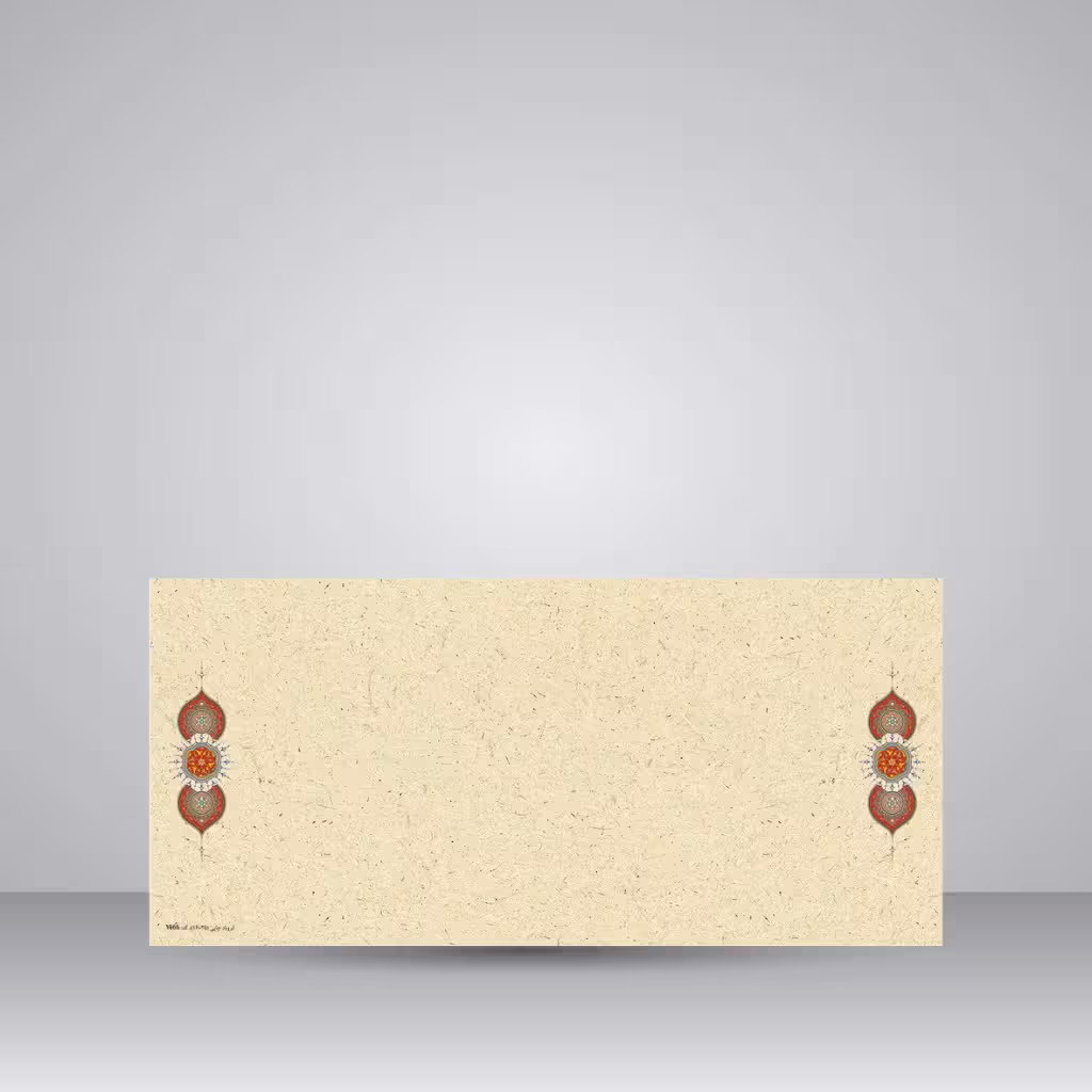 کاغذ ابروباد چاپی،35*16 cm، کد 666، (بسته 10 عددی)