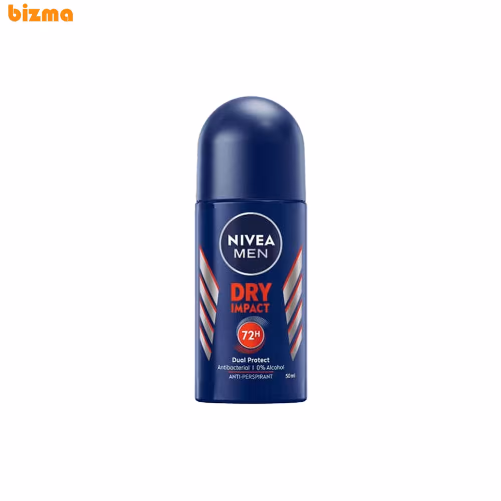 مام رول ضد تعریق مردانه نیوآ مدل DRY IMPACT حجم 50 میلی لیتر