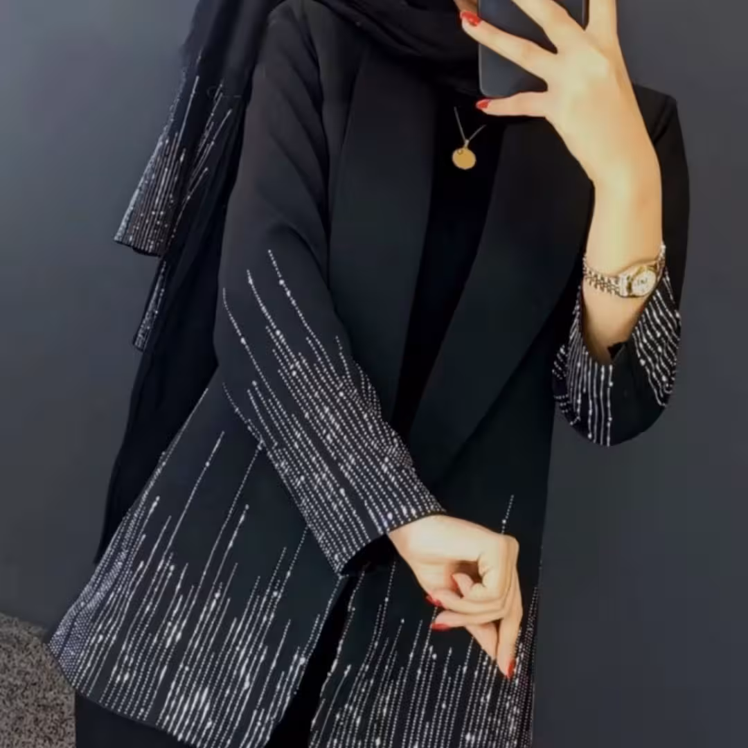 کت یقه ارشال آنتیک کرپ مازراتی