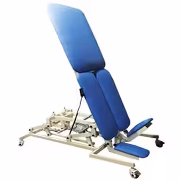 تخت تیلت تیبل فیزیوتراپی مدل چهار شکن دو موتوره الکتریکی