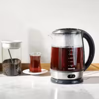 کتری برقی استیل برند کرکماز ترکیه مدل VetrinaA961