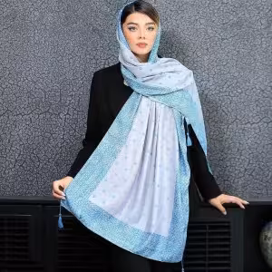 شال نخی منگوله دار