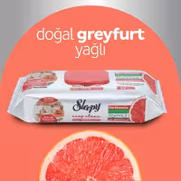 دستمال مرطوب چربی زدا اسلیپی مخصوص آشپزخانه و سطوح با رایحه گریپ فروت 50 عددی