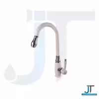 شیر ظرفشویی اهرمی شاوری کروم سفید آریانا (مدل اوپال)