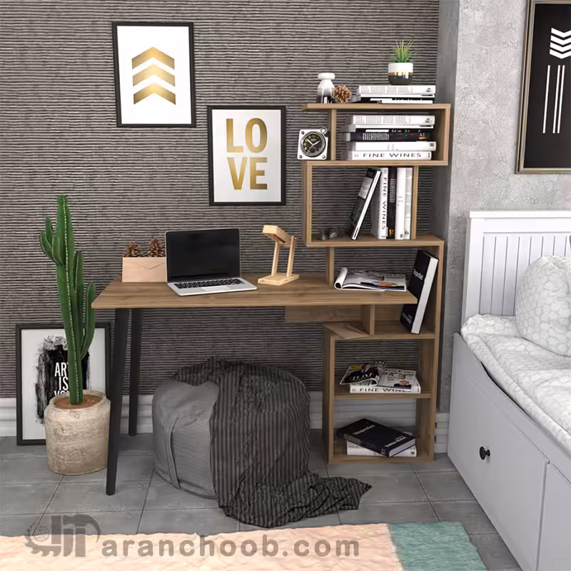 میز تحریر میز کامپیوتر چوبی