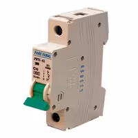 فیوز مینیاتوری تک فاز 6 آمپر پارس فانال مدل C6