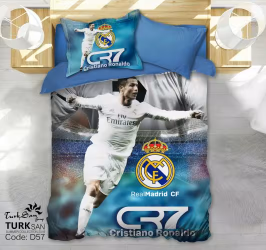 سرویس لحاف روتختی ترکسان کد D57 یکنفره 4 تکه