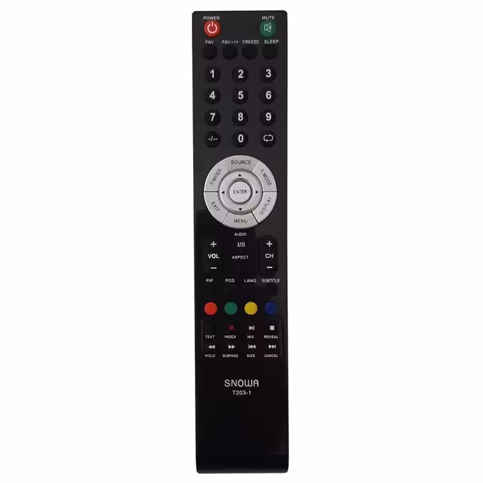 کنترل تلویزیون اسنوا SNOWA T203-1