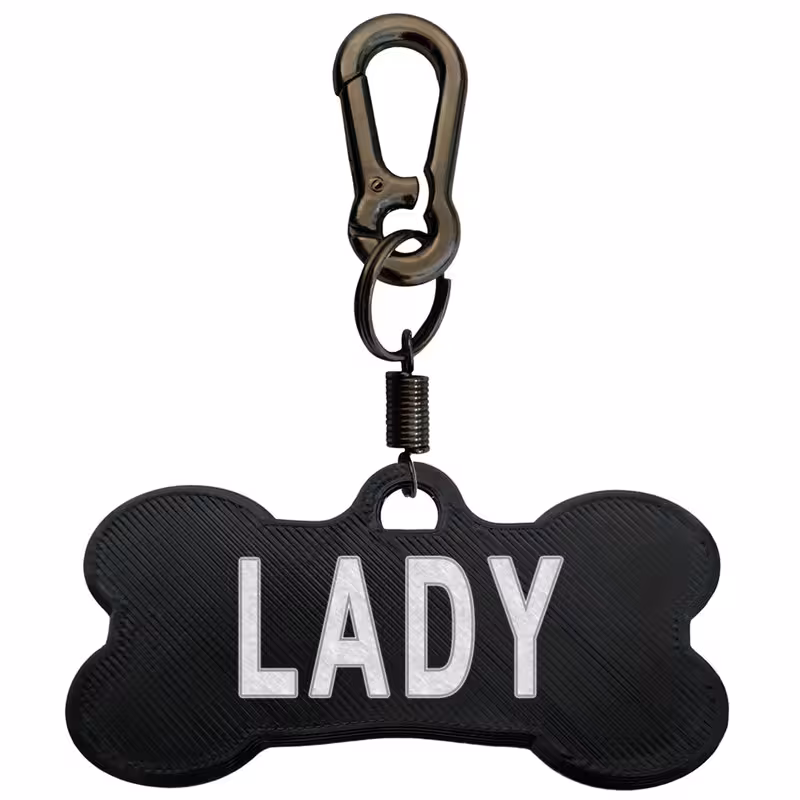 پلاک شناسایی سگ مدل Lady | چاوه