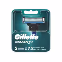 تیغ یدک ژیلت مچ تری Mach3 بسته 5 عددی (اصل) برند Gillette