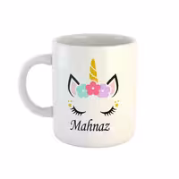 خرید ماگ-لیوان  اسم مهناز  unicorn کد 79