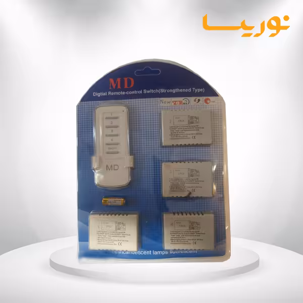 ریموت کنترل 4 کانال فلزی مجزا