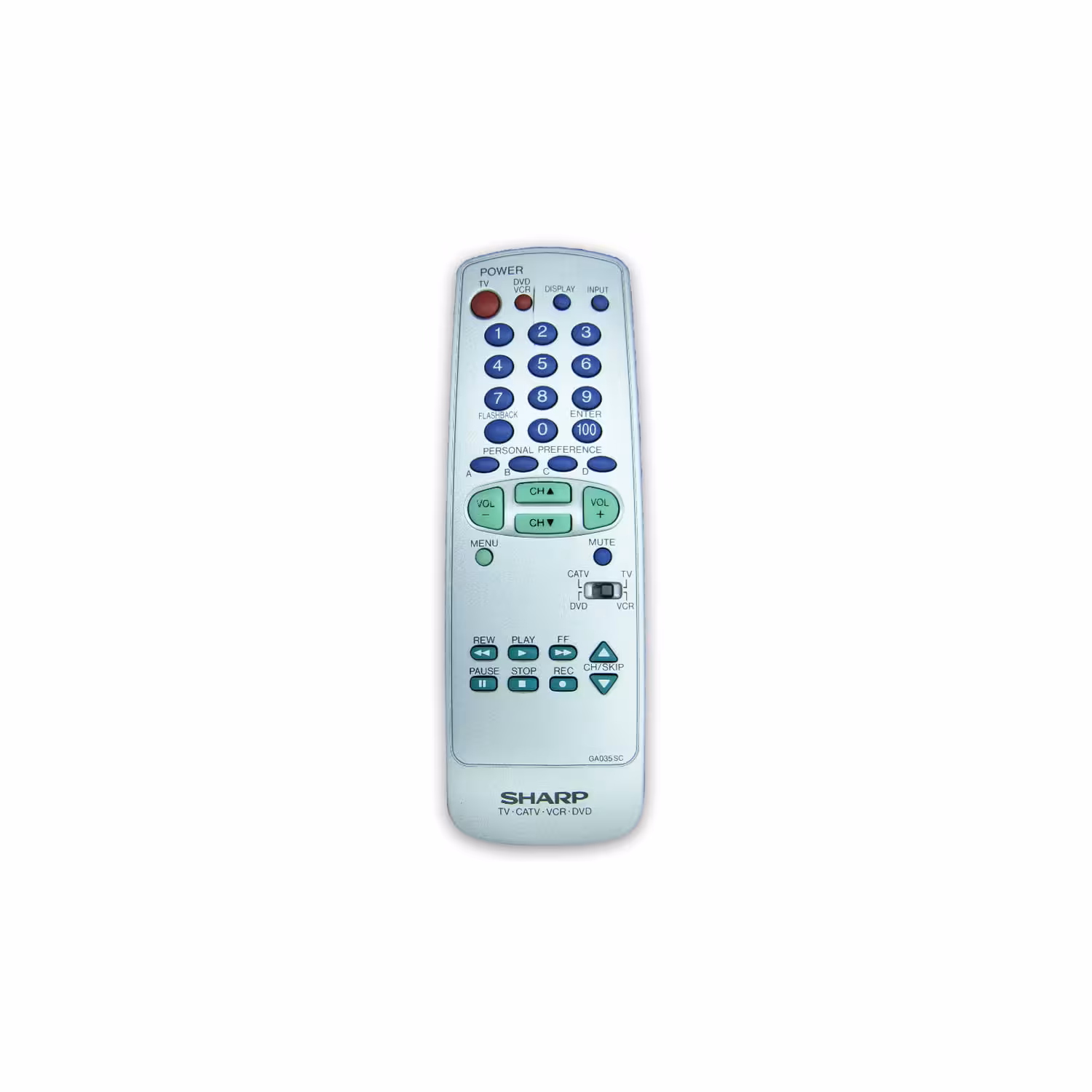 کنترل تلویزیون شارپ SHARP مدل GA035SB (اصل)