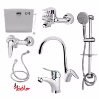 ست 7 تیکه شیرآلات حافظ