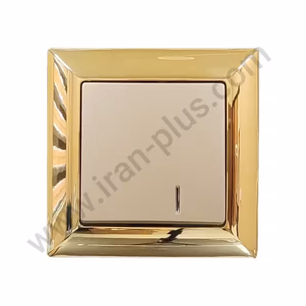 کلیدکراکس (صلیبی) مدل الیزه طرح متال طلایی