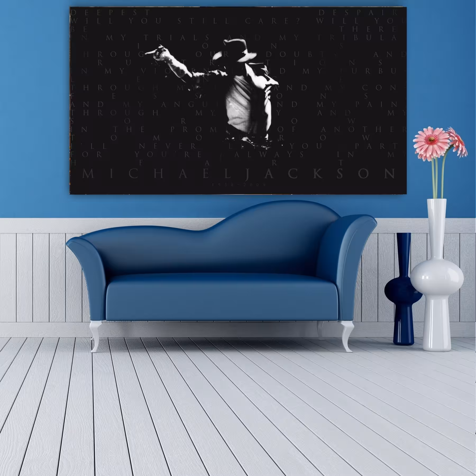 تابلو بوم طرح مایکل جکسون کد100