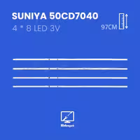 بک لایت  تلویزیون سونیا مدل 50CD7040