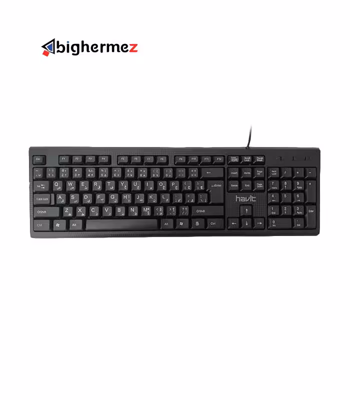 كیبورد باسیم هویت مدل HV-KB674