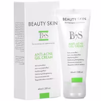 ژل کرم آنتی آکنه مناسب پوست چرب و مستعد آکنه بیوتی اسکین 40 میلی‌لیتر Beauty Skin