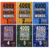 کتاب 4000 Essential English Words اثر Paul Nation انتشارات Compass Publishing شش جلدی