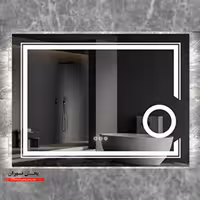 آینه بک لایت سند بلاست مدل m08 سایز 80*100