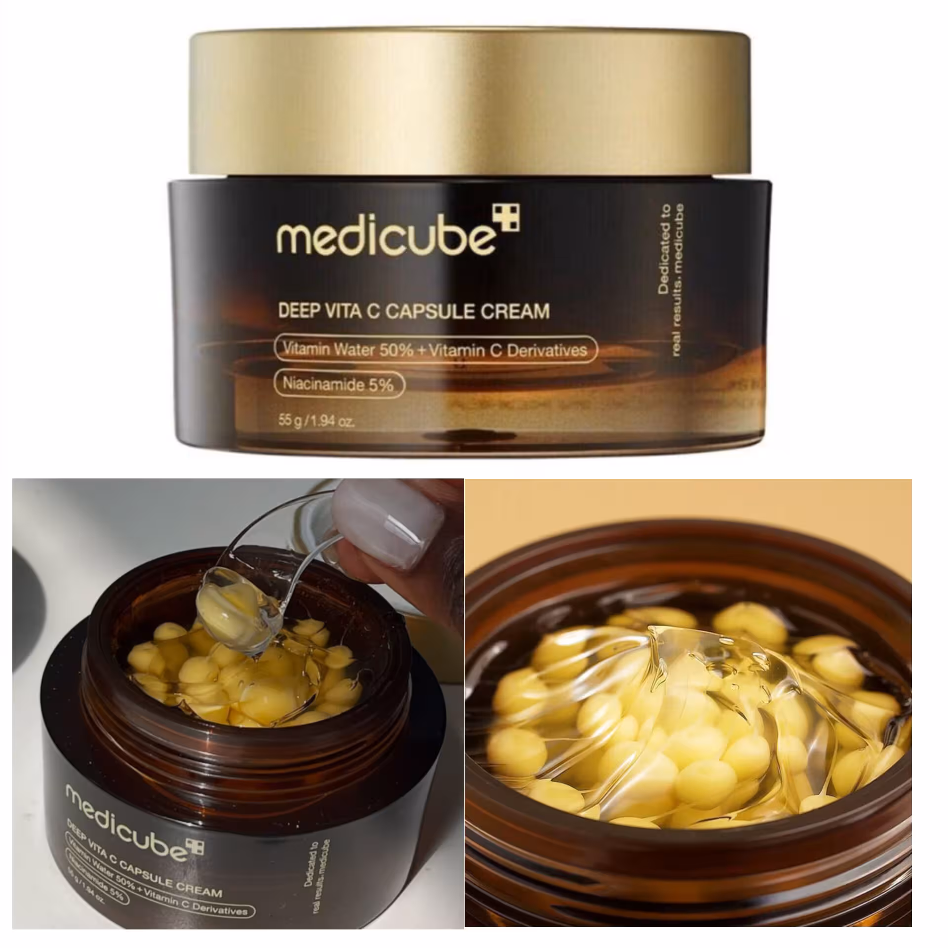 کرم ویتامین C مدیکیوب مدل Deep Vita C Capsule Cream