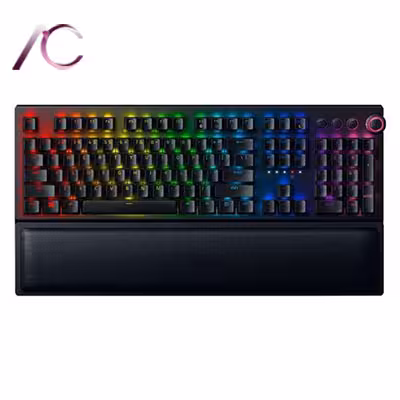 کیبورد ریزر مدل مدل RAZER  KEYBOARD BLACKWIDOW V3 YELLOW SWITCH