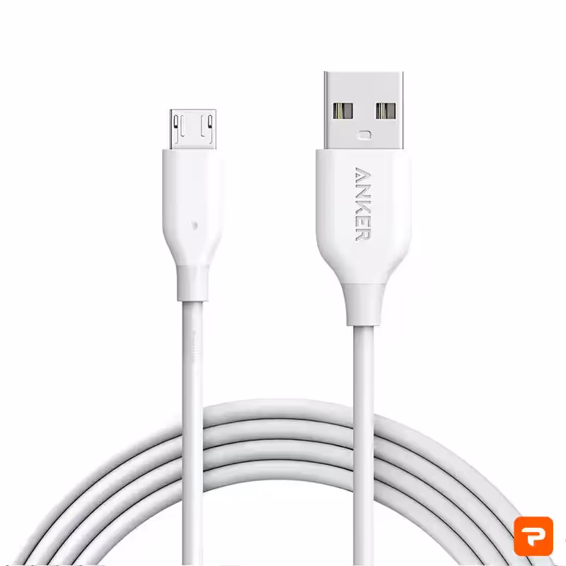 کابل USB به microUSB انکر PowerLine