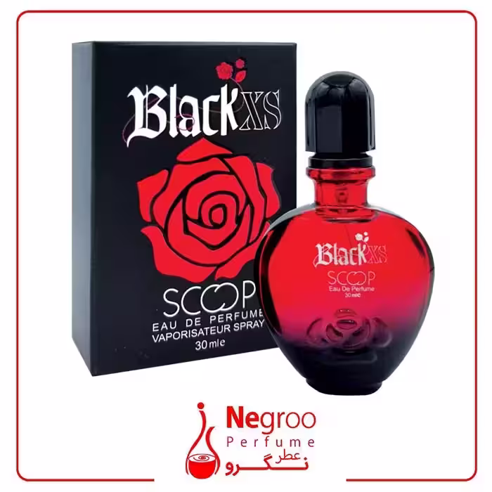 عطر جیبی زنانه اسکوپ مدل blackxs حجم 30 میلی لیتر