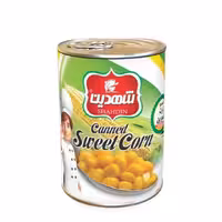 کنسرو ذرت شیرین شهدین 370 گرمی