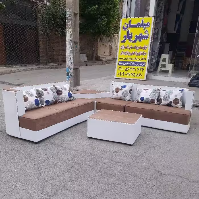 مبلمان مدل مبل ال راحتی زنجان