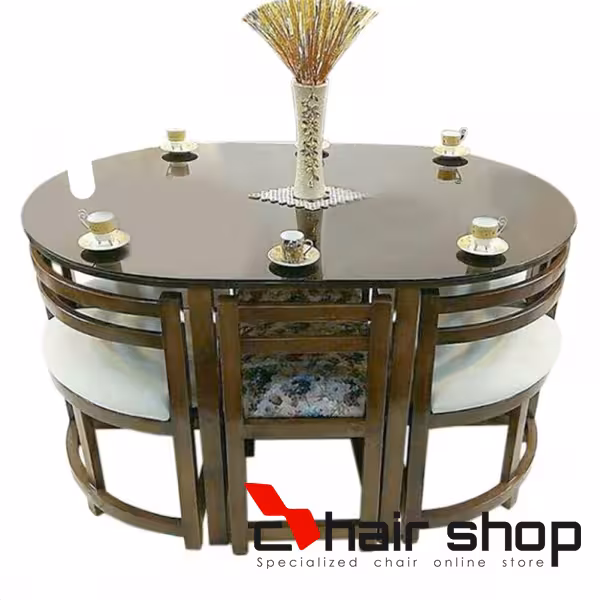 میز و صندلی کمجا 6 نفره کد 6343