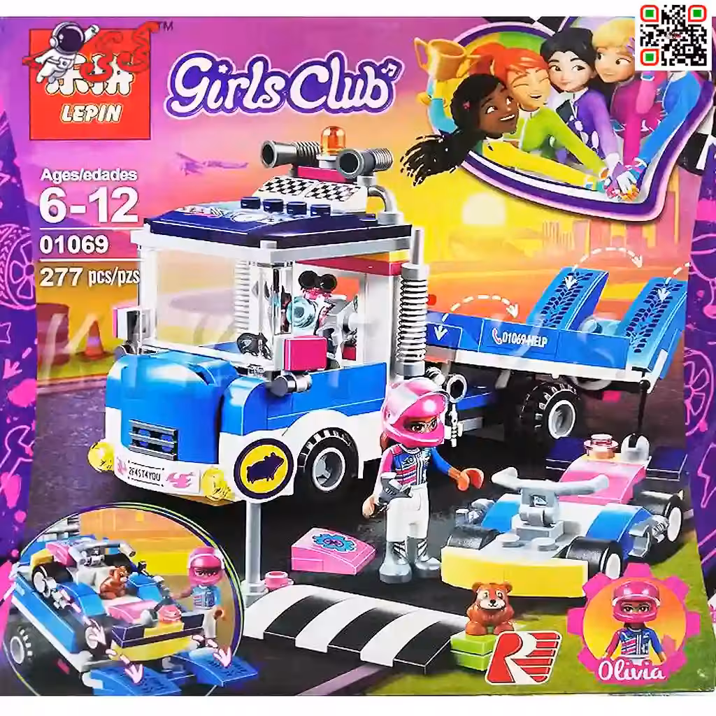 لگو فرندز دخترانه کارتینگ برند لپین LEPIN 01069