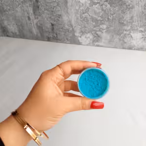 پودر متالیک فیروزه ای