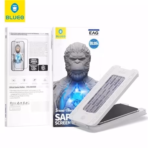 گلس برند بلوئو مدل Blueo SAPPHIRE screen protector Glass With Applicator iphone مناسب برای Apple iPhone 17 Pro