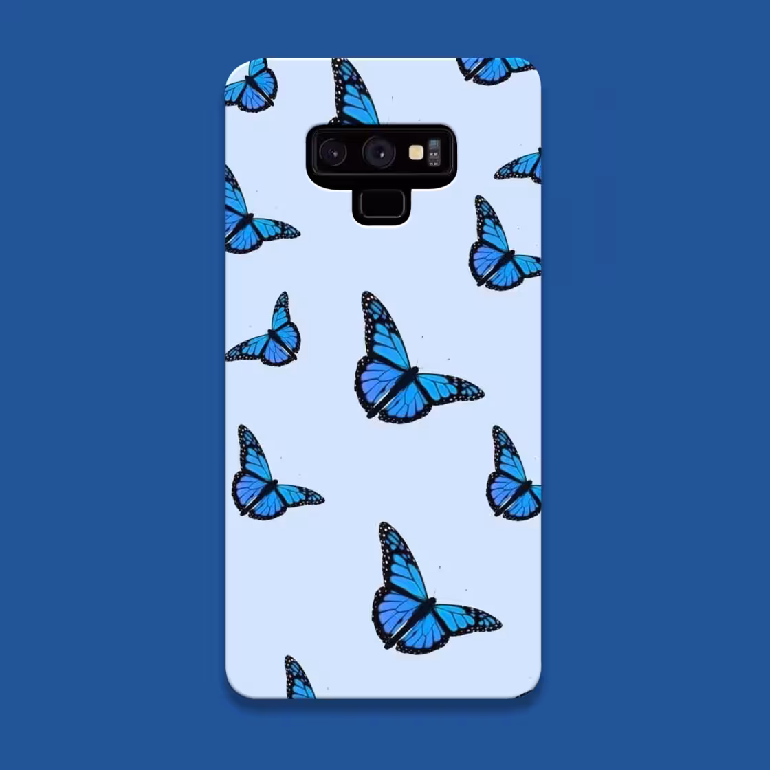 قاب گوشی سامسونگ Note 9 | طرح پروانه آبی