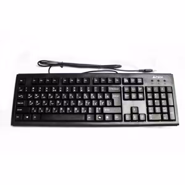 کیبورد کارکرده ای فورتک مدل Km-720 با رابط PS/2