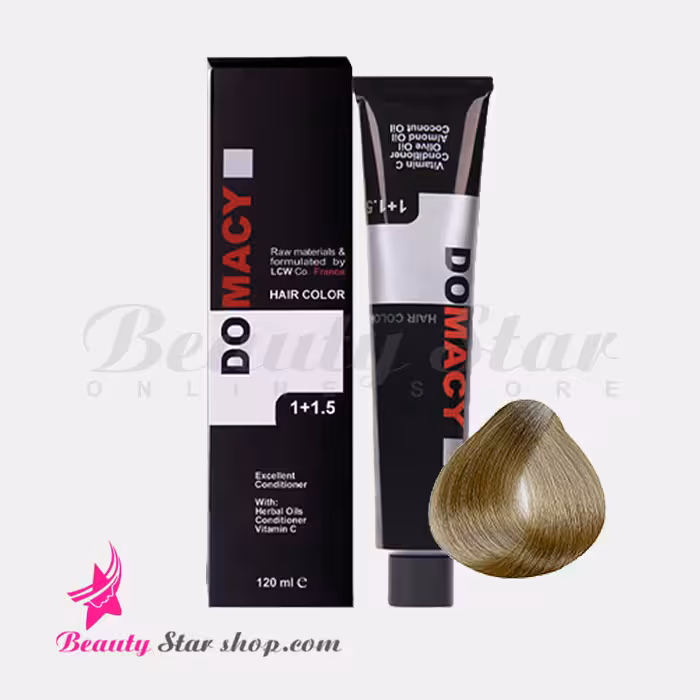 رنگ مو شیر نسکافه ای دوماسی شماره 8.17 حجم 120 میلی لیتر