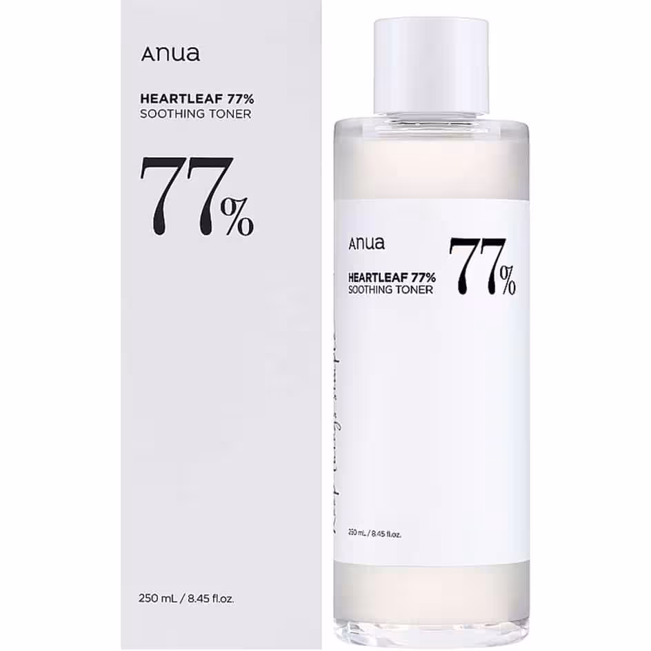تونر آنوا Anua 77% تسکین دهنده کره ای 250 میل اصل