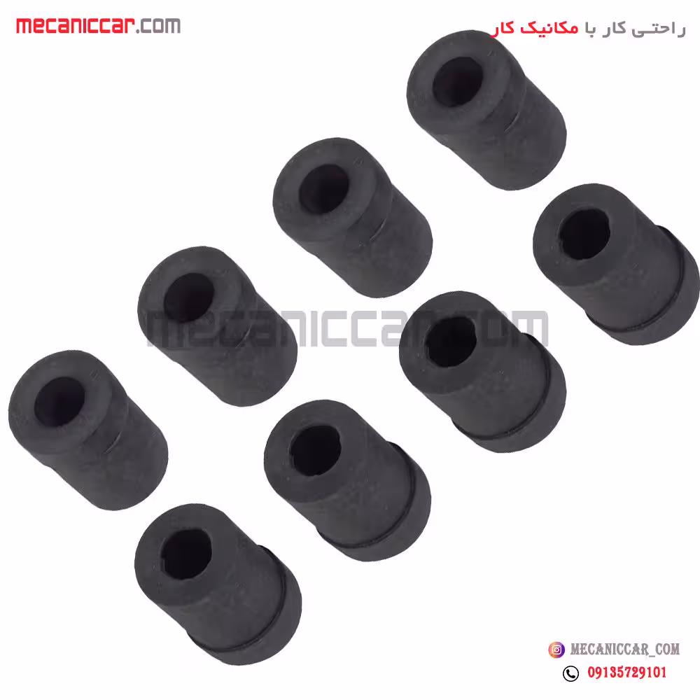 لاستیک بوش قامه کامل دسته فنر عقب پیکان صارم
