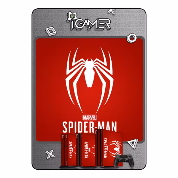 PlayStation 4 Slim Skin – Spiderman